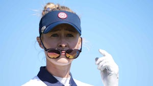 nelly korda at the solheim cup