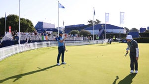 ryder cup practice green