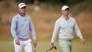 rory mcilroy justin thomas walk