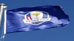 2023 Ryder Cup flag at Marco Simone in Italy