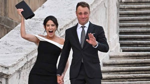 ryder cup players and spouses arrive to opening ceremony gala