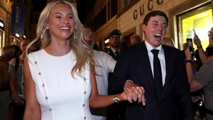 ryder cup players and spouses arrive to opening ceremony gala