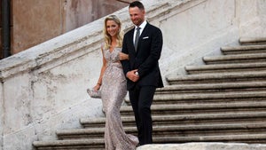 ryder cup players and spouses arrive to opening ceremony gala