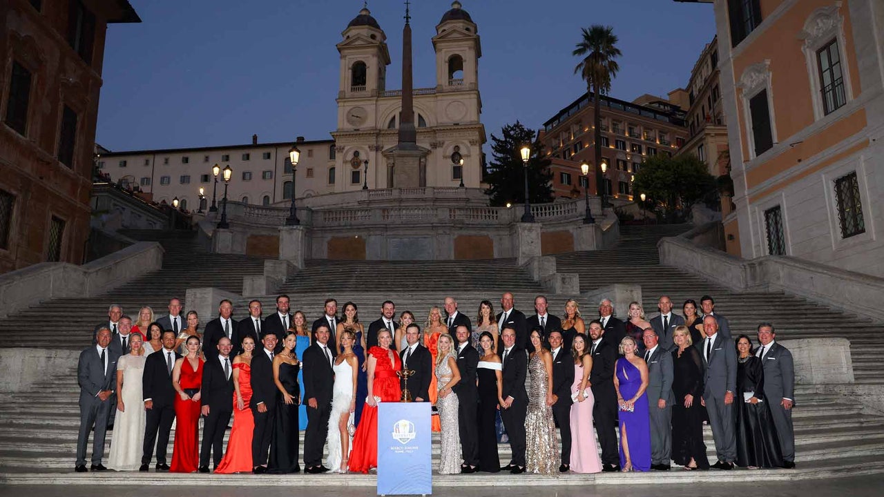 Ryder Cup Players Wives Get Glammed Up For Night Out In Rome Photos