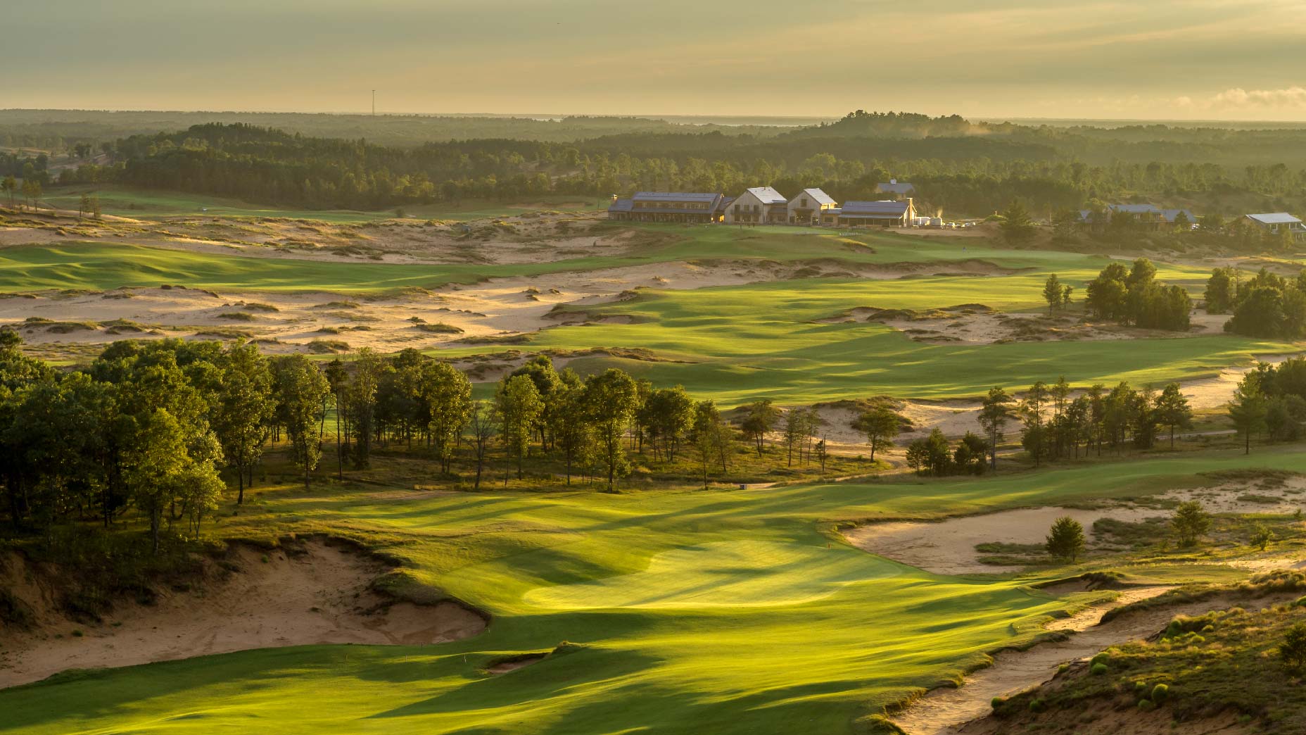 The Mammoth Dunes course at Sand Valley