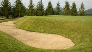 a golf course at the greenbrier