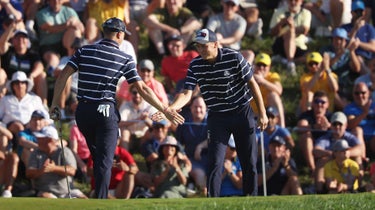jordan spieth and justin thomas at the ryder cup