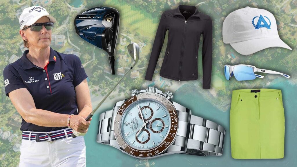 In honor of Annika joining Augusta National, we're highlighting her golf favorites which include gear from from Callaway, Rolex, LOHLA Sport, AHEAD, and REVO. Congrats to a legend.