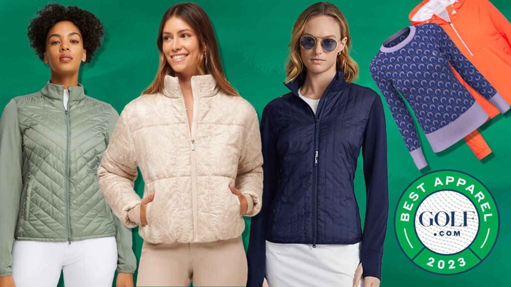 Women's golf jackets