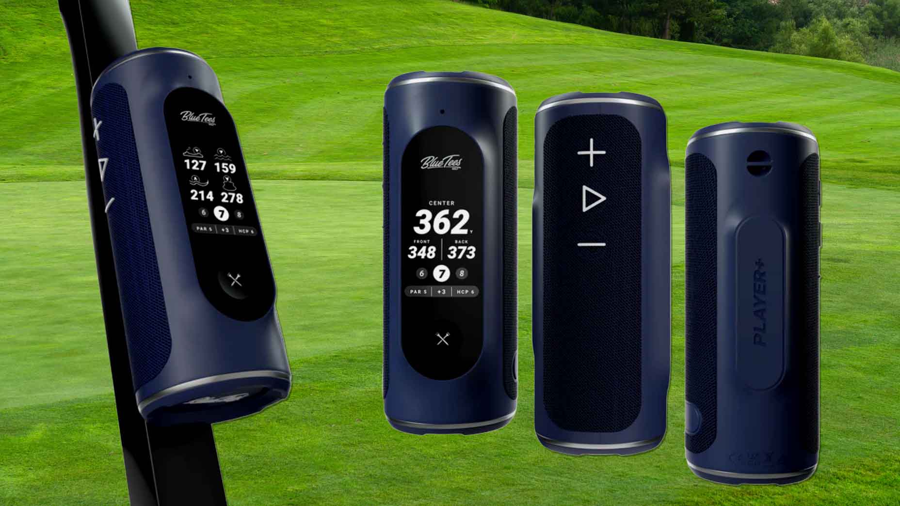 Blue Tees Golf, Golf Rangefinder, Golf GPS Speaker