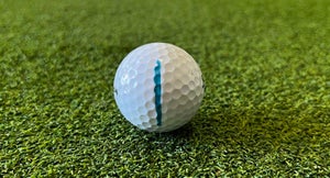 Golf ball line lie loft angle