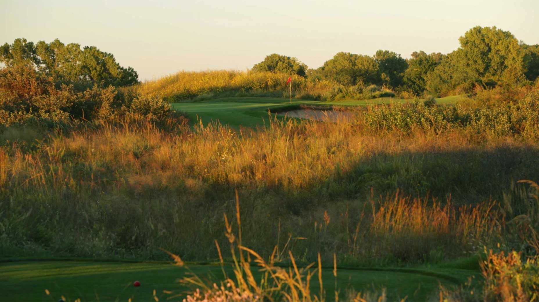 a view of prairie dunes in kansas