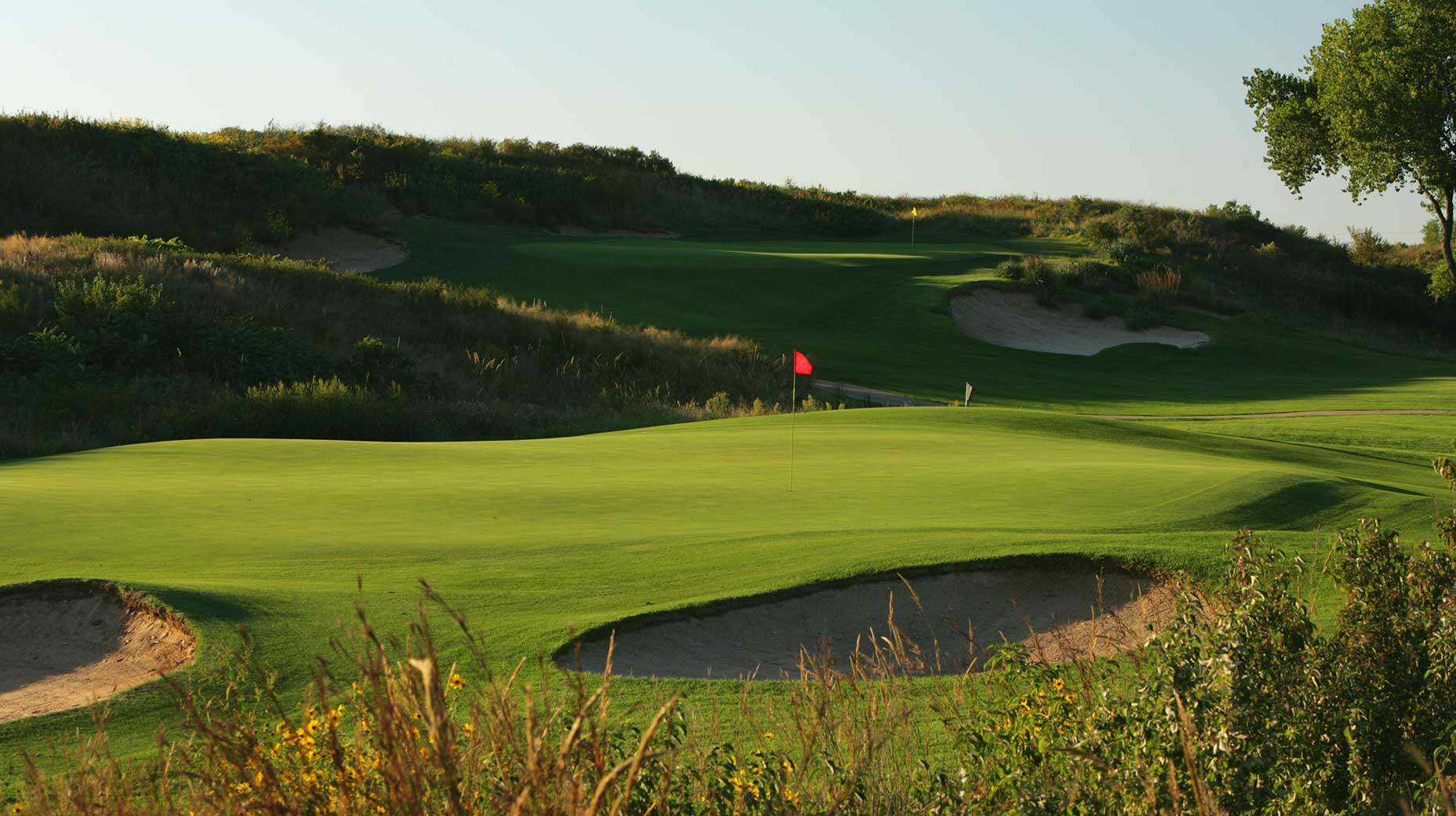 a green at prairie dunes