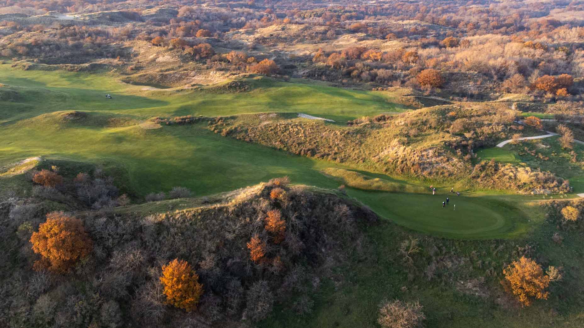 royal hague golf club from above