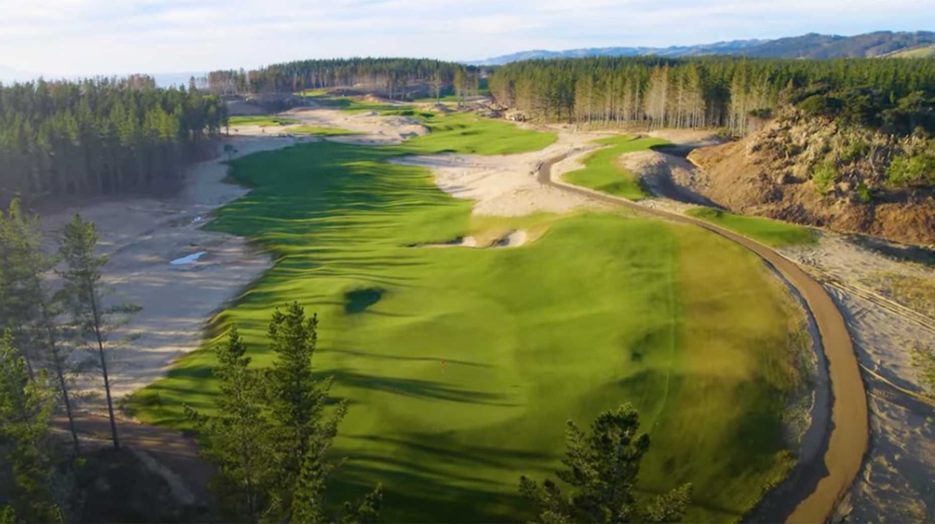 A view of the North Course at Te Arai Links.