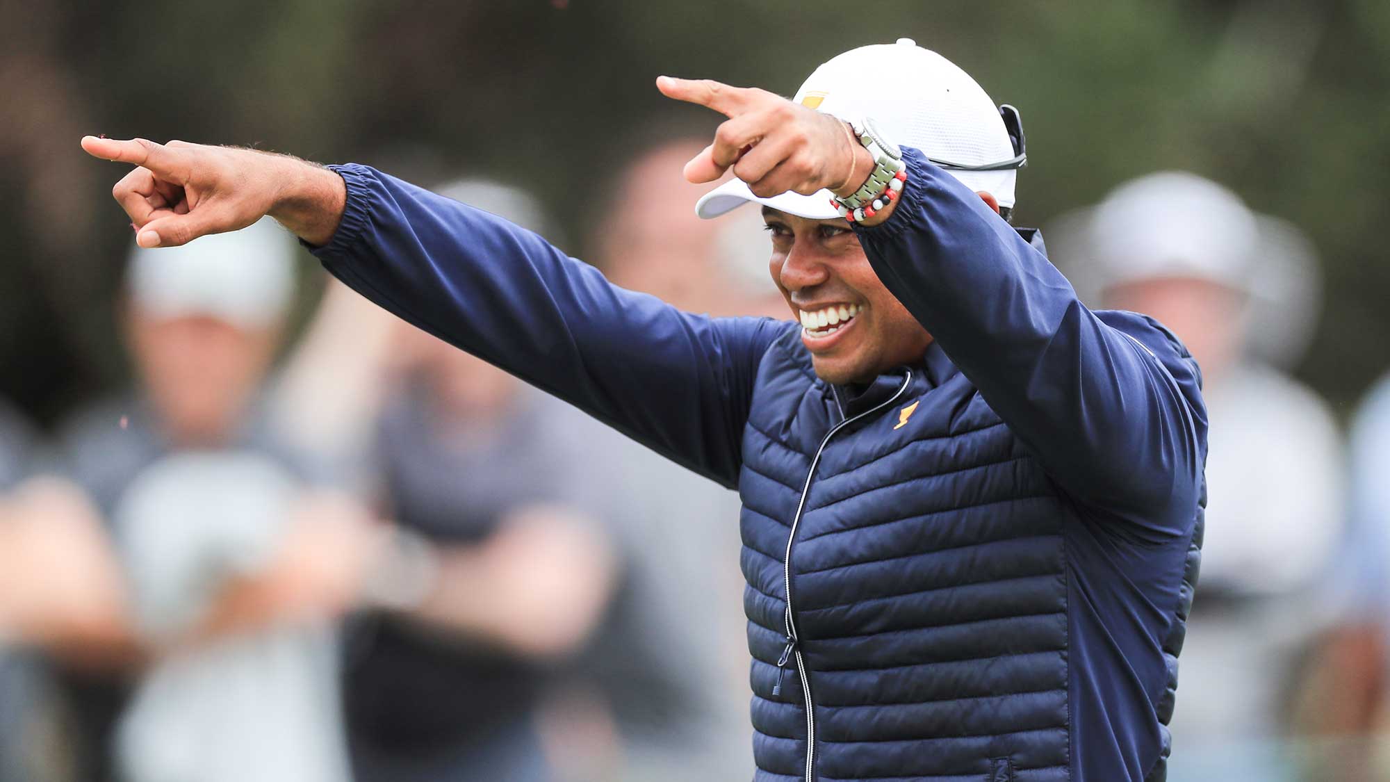 tiger woods at 2019 presidents cup