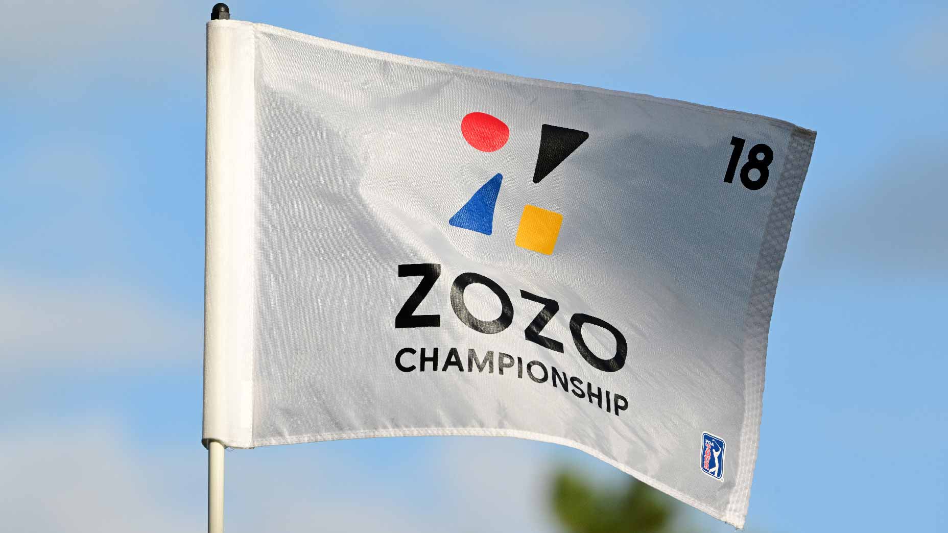 Pin flag at 2023 Zozo Championship