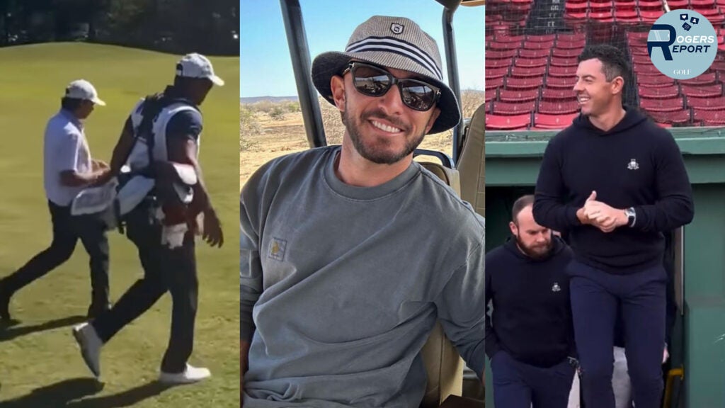 Tiger caddies for Charlie, Max Homa and JT go on a safari, Rory heads to Boston