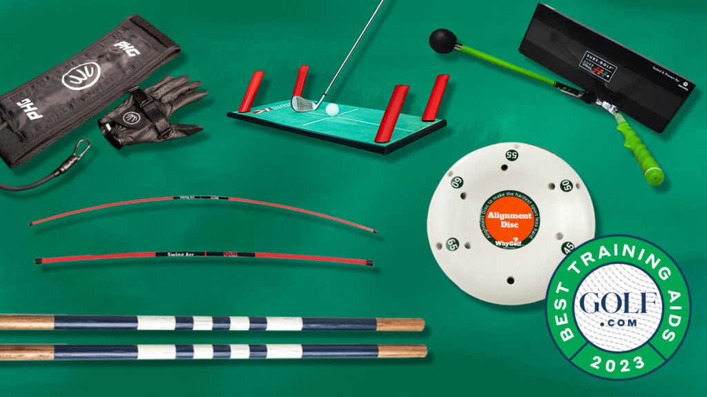 Check out GOLF’s picks for the hottest brands and most useful items from 2023. These golf swing plane trainers will help dial in your game