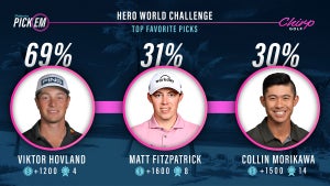 chirp picks for hero world challenge