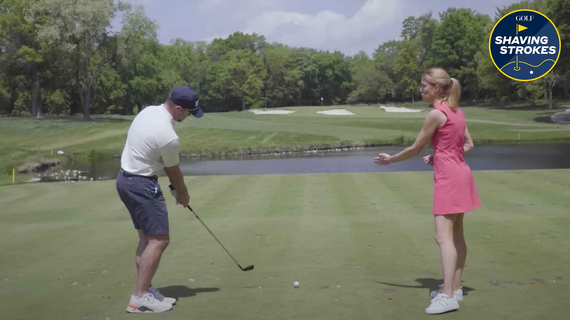 GOLF Top 100 Teacher Trillium Rose shares several ways to help with clubface control, one of which is to envision a finish line to the ball