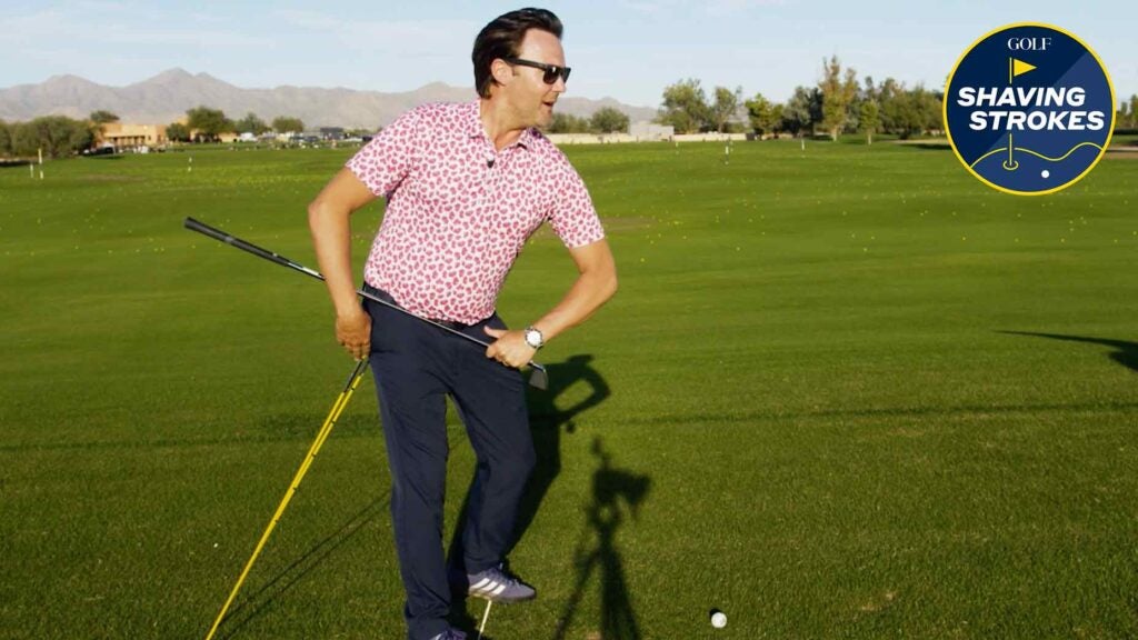 Cure your early extension issues by using this alignment stick drill