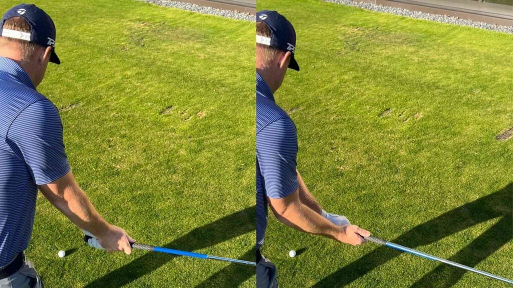 To improve clubface awareness and ensure it's square at impact, GOLF Top 100 Teacher John Scott Rattan shows how a piece of tape can help