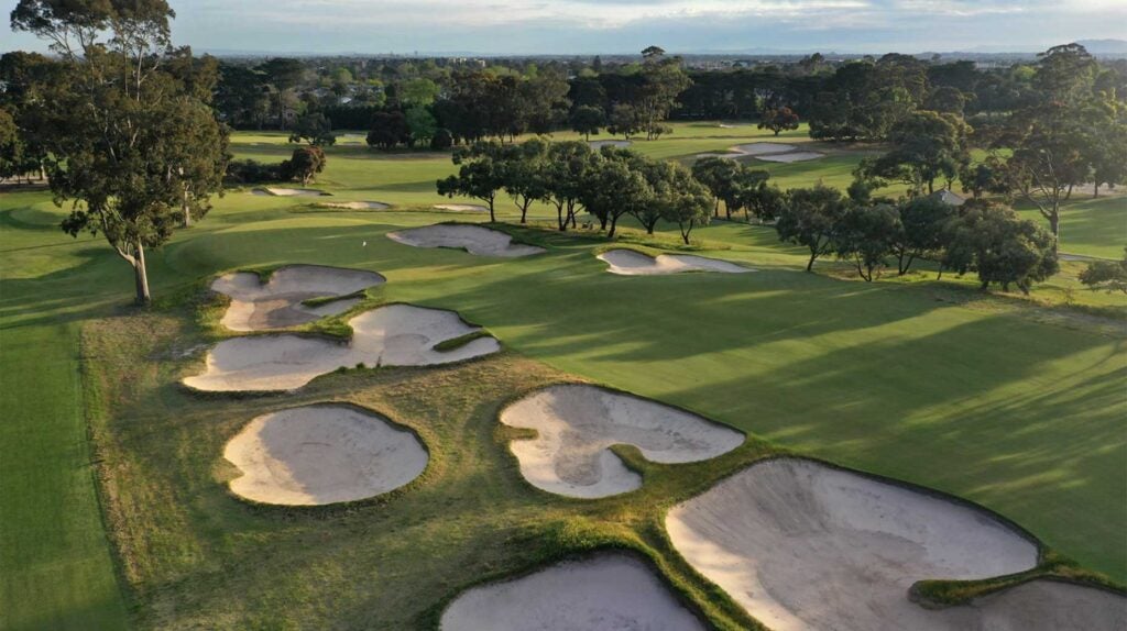 a view of victoria golf club in australia