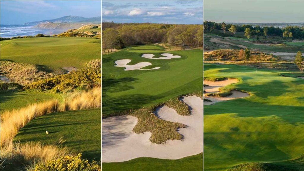 Golf course aerials