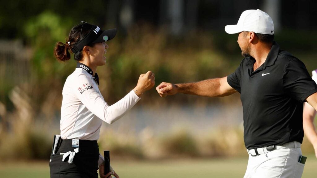 Winners' bags: Lydia Ko and Jason Day at the Grant Thornton Invitational
