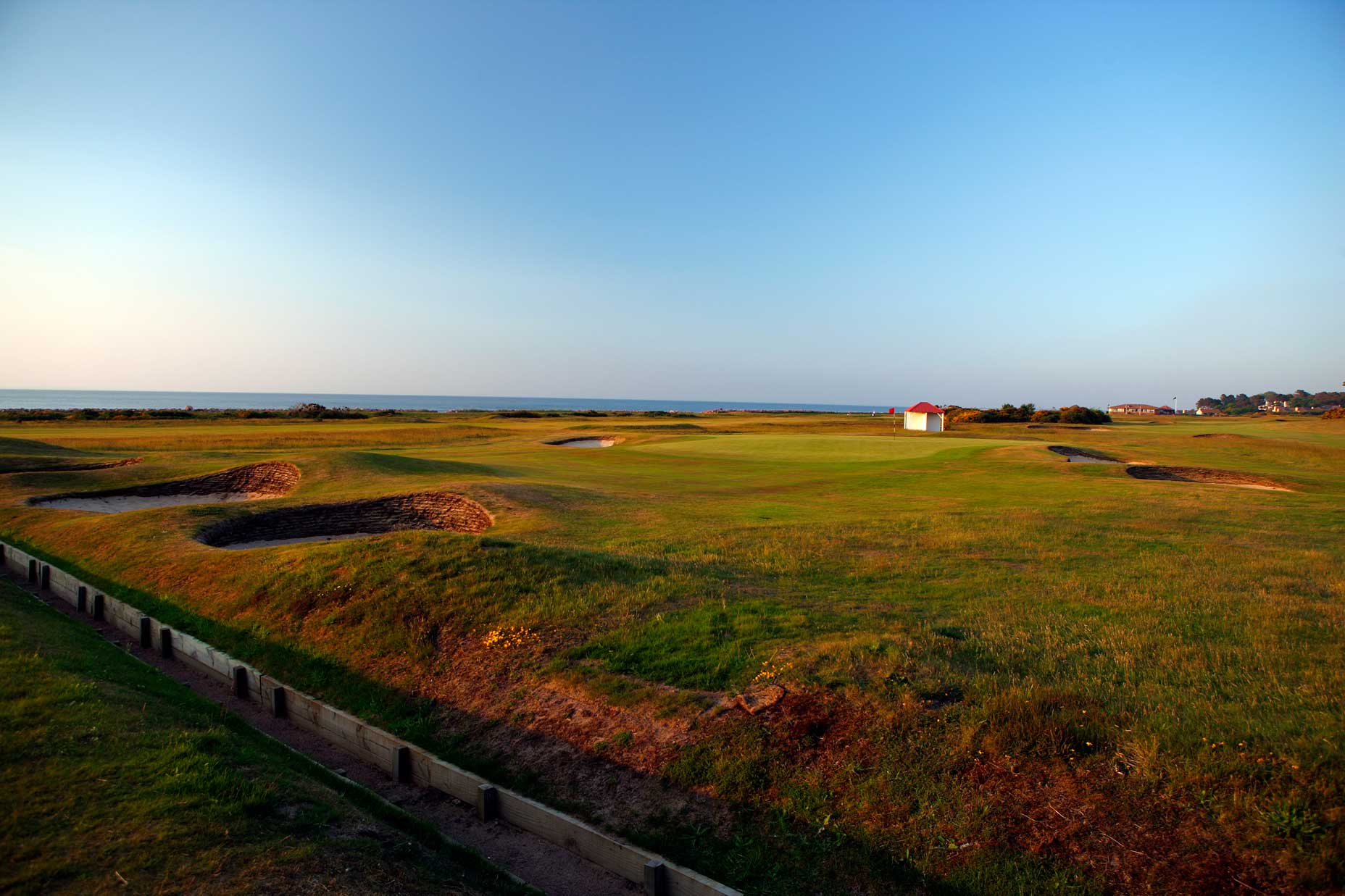 General view of the Nairn Golf Club, on October 9th, 2006, in Nairn, Scotland.