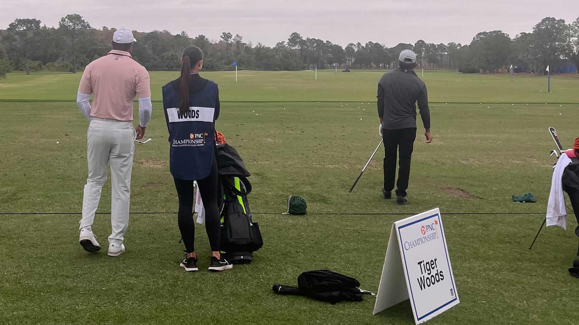 Tiger Woods debuts surprising new caddie at PNC Championship Verve times