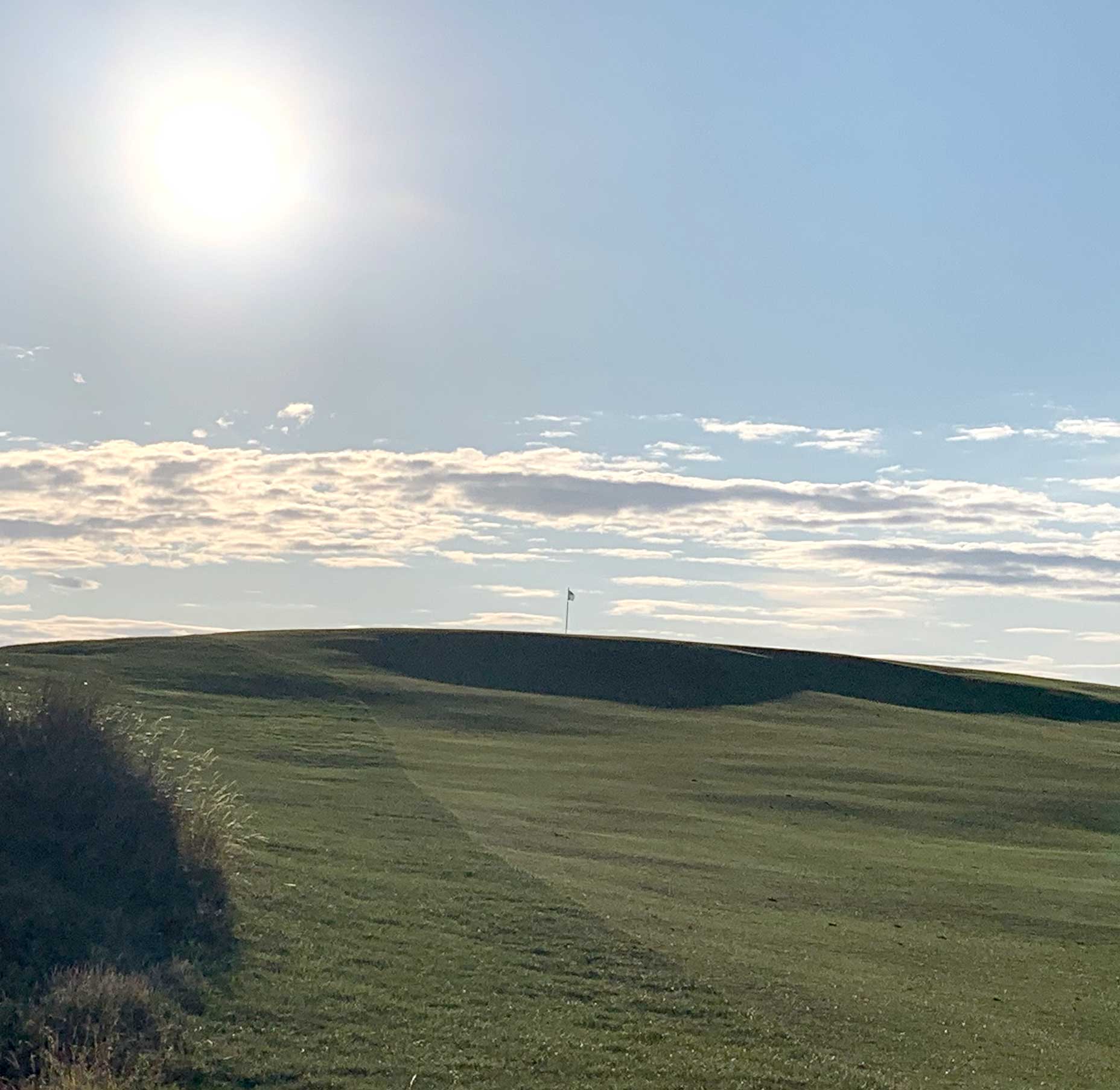 The 10th hole of Wallasey Golf Club in Wallasey, England