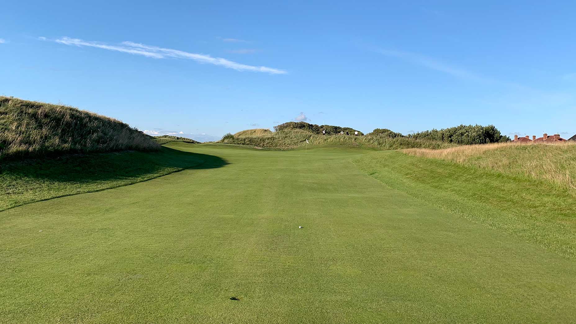 The 8th hole of Wallasey Golf Club in Wallasey, England