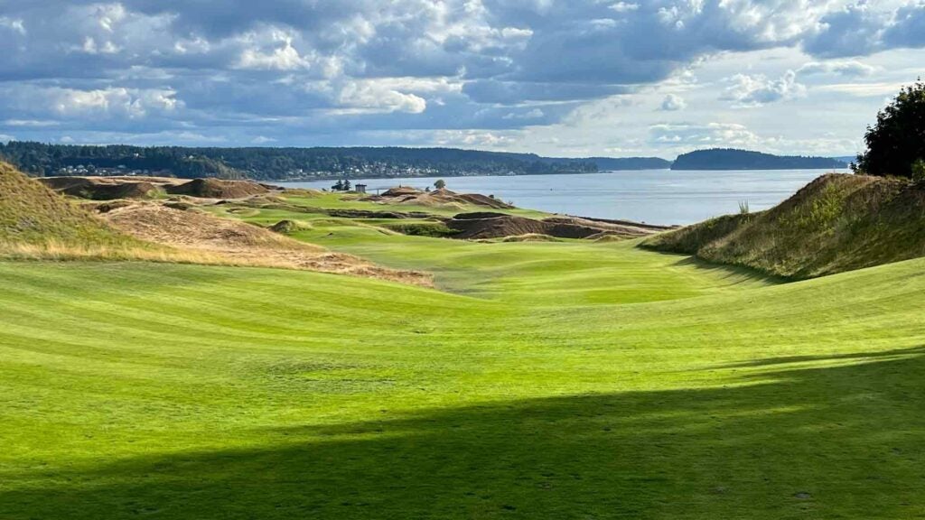 GOLF Instruction Editor Nick Dimengo describes the majestic views and layout of Chambers Bay, saying it's his favorite course from 2023
