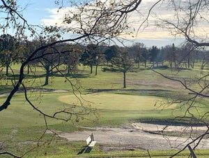 a green at hiawatha golf course