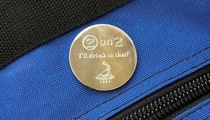 Pinehurst Deuce coin for making a two