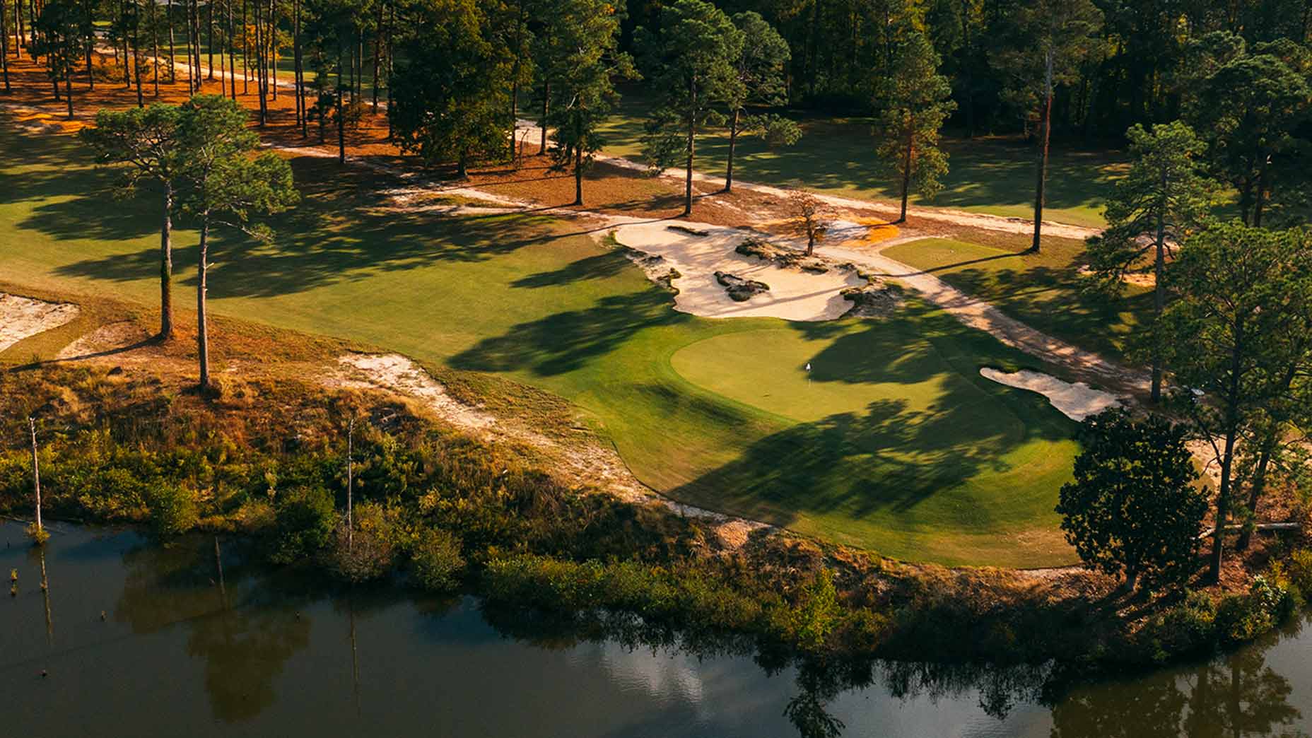 The 11th hole at Southern Pines Golf Course