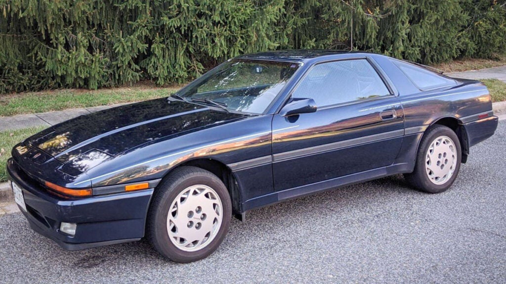 1988 toyota supra model that tiger woods drove