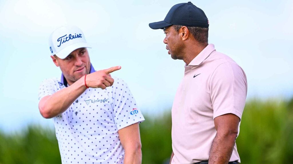 Justin Thomas reveals his go-to golf gambling game with friends