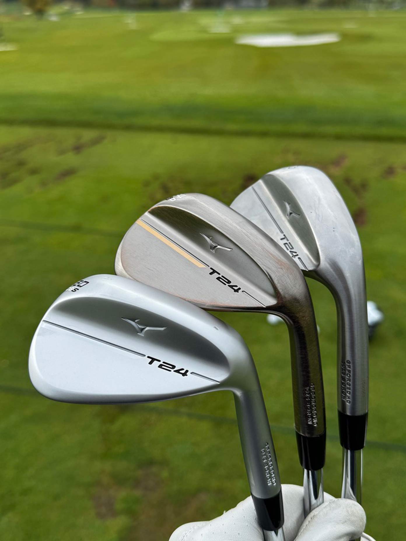 Jack Hirsh's Mizuno T24 wedges.