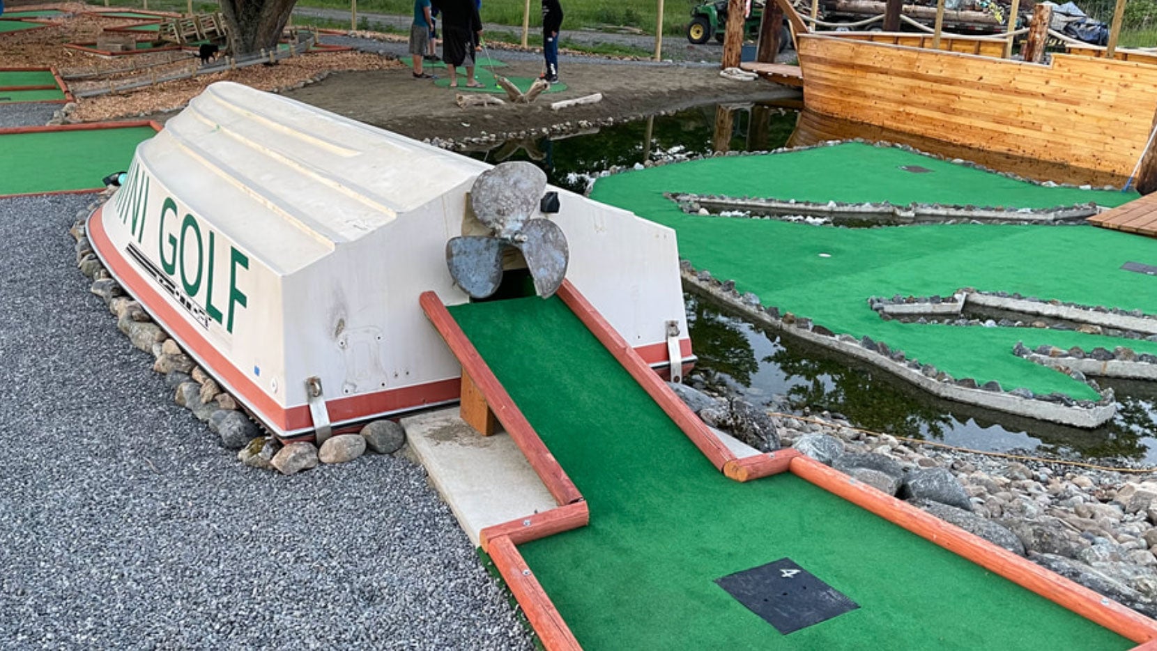 Orcas Island Mini Golf, Eastsound, Wash