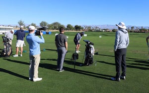 Titleist's Aaron Dill working with Sm10