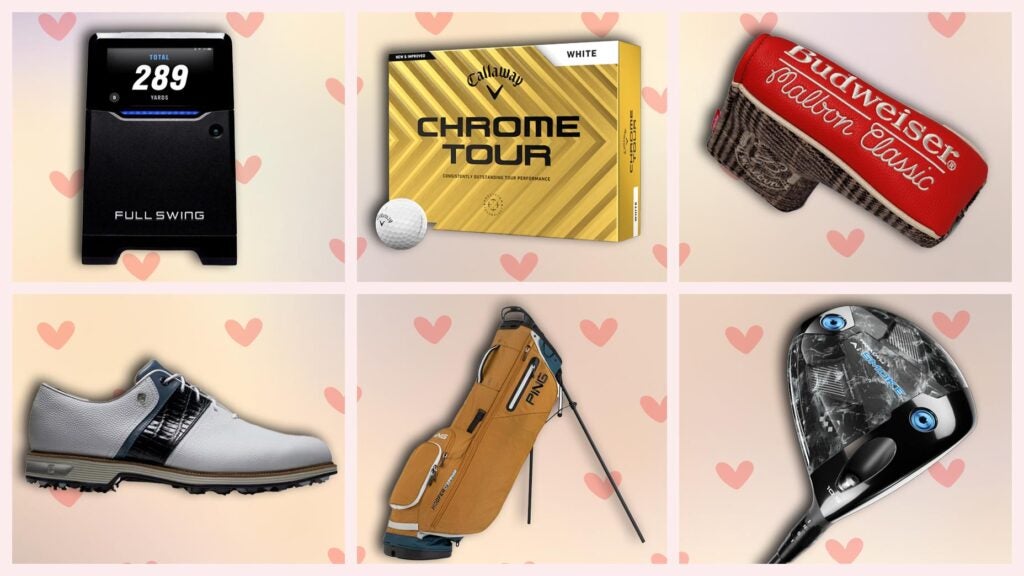 Surprise your golfing sweetheart with something golfy this year. It's what they *really* want. Exceed their expectations with one of these surefire gifts.