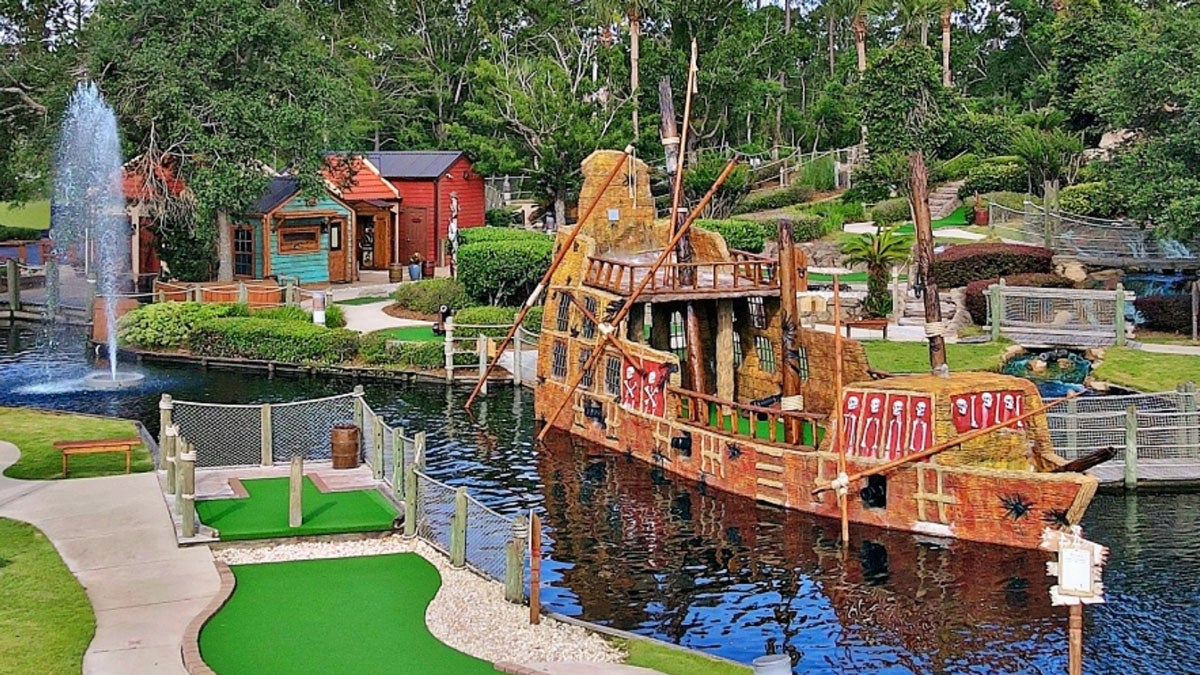 Pirate’s Island Adventure Golf in Gulf Shores, alabama