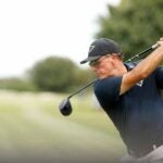 Do this move with your lead leg to hit longer drives, says Phil Mickelson