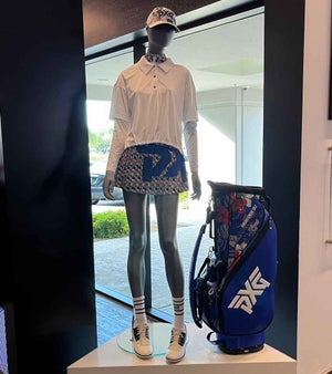 An outfit from PXG's Aloha Collection