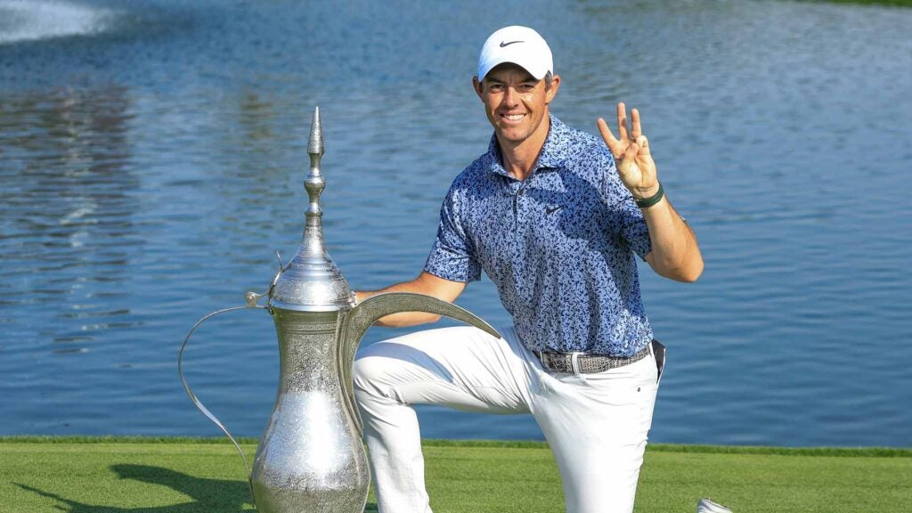 Rory McIlroy defends his title at the Hero Dubai Desert Classic