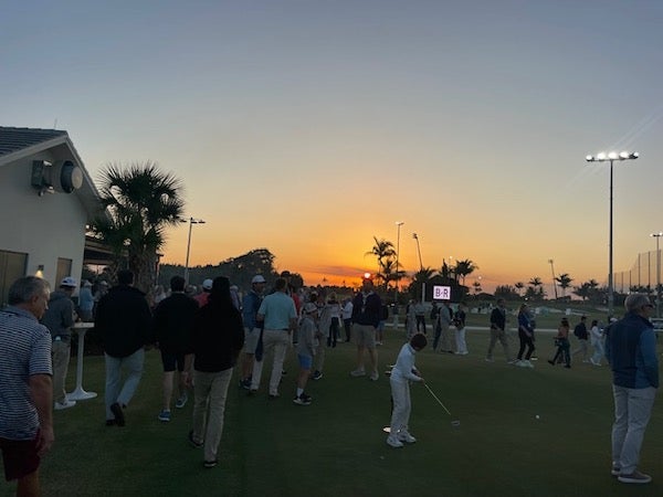 Sunset at The Match