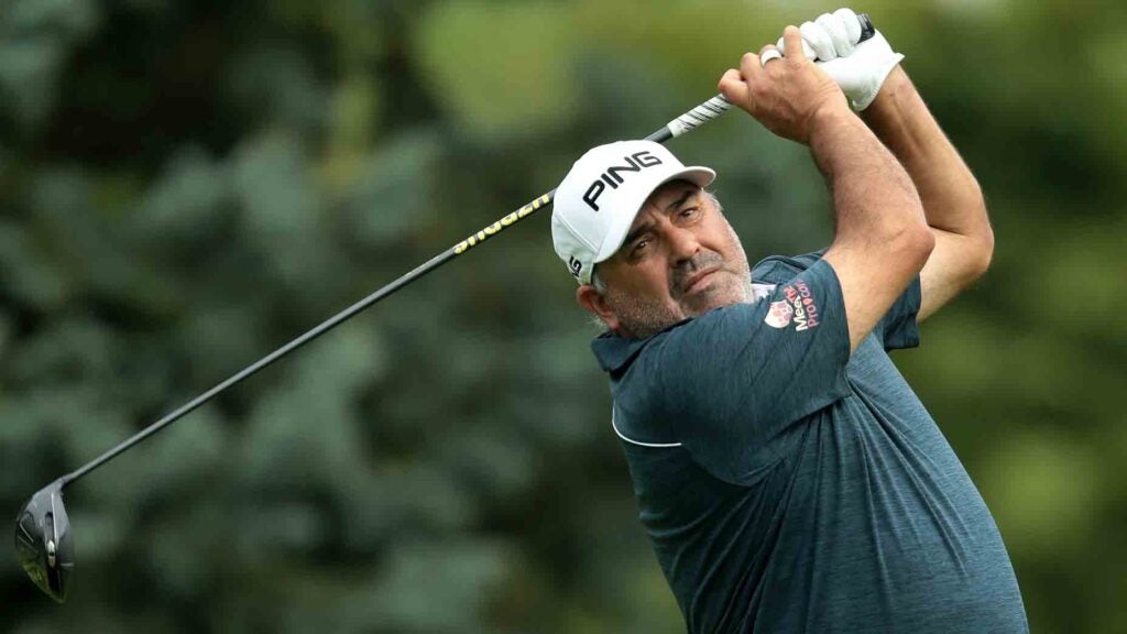 Out of prison, Angel Cabrera playing Tour-sanctioned event, but Masters unclear